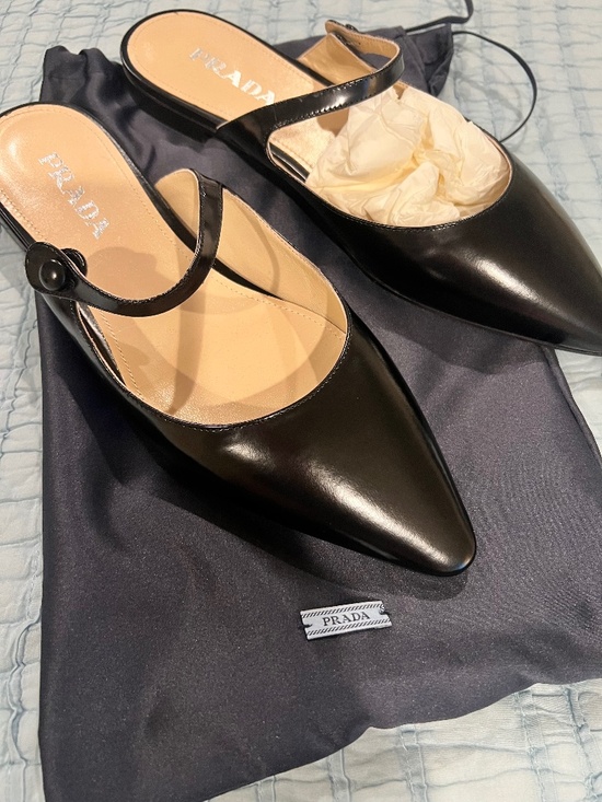 Prada Shoes - PRADA Women's Solid Mary Jane- Size 41